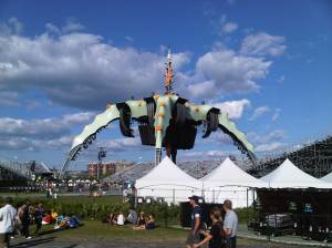 U2's 360 Tour, which ended in 2011, is the top grossing rock tour of all time. It featured a stage dominated by what was affectionately dubbed "The Claw."