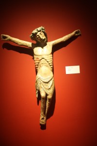 One of the 800 crucifixes on display at the museum in Liesborn.