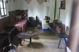 Interior of an 18th century dwelling.