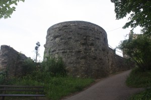 It is an easy walk up the hill on the paved walkway.