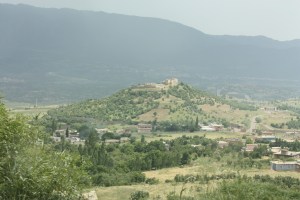 The view from the terrace.